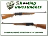 Browning BAR Grade II 72 Belgium 338 Win Mag - 1 of 4