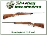 Browning A-bolt 22 LR Exc Cond! - 1 of 4
