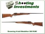 Browning A-bolt II Medallion 300 RUM! - 1 of 4