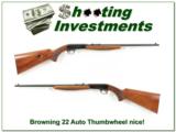 Browning 22 Auto 50’s Belgium Thumbwheel - 1 of 4