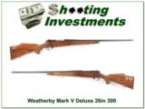 Weatherby Mark V Deluxe 300 Wthy Exc Cond! - 1 of 4