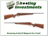 Browning A-bolt 22 Magnum Exc Cond! - 1 of 4