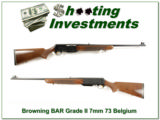 Browning BAR Grade II 73 Belgium 7mm Exc Cond! - 1 of 4