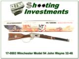 Winchester 94 John Wayne 32-40 NIB XX Wood! - 1 of 4
