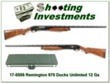 Remington 870 Ducks Unlimited 12 Gauge unfired - 1 of 4