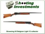 Browning A5 Light 12 56 Belgium COLLECTOR! - 1 of 4