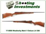 Weatherby Mark V Deluxe 300 Wthy Left Handed! - 1 of 4