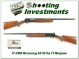 Browning A5 20 Gauge 71 Belgium 26in IC VR! - 1 of 4