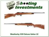 Weatherby XXII 22 Auto Deluxe Italian Exc! - 1 of 4