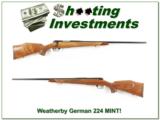 Weatherby Mark V Varmintmaster German 224 Collector! - 1 of 4
