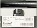 Browning Model 42 410 High Grade NIB Box! - 4 of 4