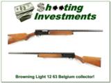 Browning A5 Light 12 63 Belgium Top Collector! - 1 of 4