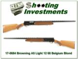 Browning A5 Light 12 68 Belgium Blond! - 1 of 4
