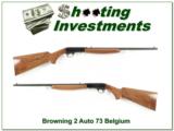 Browning 22 Auto 73 Belgium Blond collector! - 1 of 4