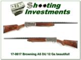 Browning A5 DU Light 12 XXX WOOD! - 1 of 4