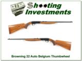 Browning 22 Auto earlier Belgium Thumbwheel very nice! - 1 of 4