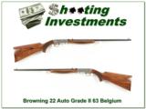 Browning 22 Auto Grade II 63 Belgium! - 1 of 4