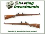 Sako L61R Mannlicher unfired 7mm Rem Mag! - 1 of 4