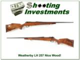 Weatherby Mark v Deluxe LH 257 Nice Wood! - 1 of 4