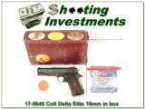 Colt Delta Elite 10mm NIB! - 1 of 4