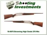 Browning BAR High Grade 3 270 Win Exc Cond - 1 of 4