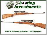 H Dumoulin High Grade FN Mauser 7x64 Browning Olympian engraved! - 1 of 4