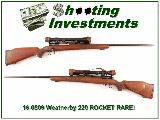 Weatherby RARE 220 Rocket! - 1 of 4