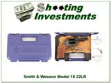 Smith & Wesson Model 18 18-7 22 LR ANIC 4in - 1 of 4