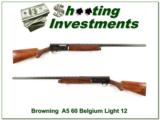 Browning A5 Light 12 60 Belgium Vent Rib - 1 of 4