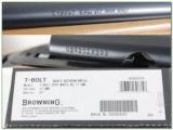Browning T-bolt 17 HMR Limited Run Maple Stock NIB - 4 of 4
