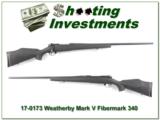 Weatherby Mark V original Fibermark 340 W Mag! - 1 of 4