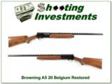 Browning A5 20 Gauge 63 Belgium 26in IC - 1 of 4