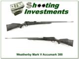 Weatherby Accumark 300 Wthy Mag Exc Cond Accubreak - 1 of 4