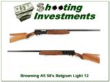 Browning A5 Light 12 56 Belgium Top Collector! - 1 of 4