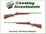 Browning T-bolt Deluxe Belgium made collector! - 1 of 4