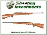 Weatherby Mark XXII 22 Auto early Italian - 1 of 4