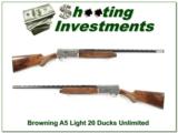 Browning A5 20 Gauge Ducks Unlimited unfired XX Wood! - 1 of 4