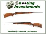 Weatherby Mark V Lazermark 5 Panel 7mm as NEW! - 1 of 4