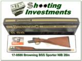 Browning BSS Sporter 20 Ga unfired in box! - 1 of 4