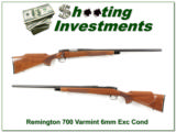 Remington 700 BDL Varmint Special 6mm Rem Exc Cond! - 1 of 4