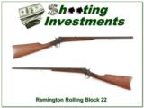 Remington Rolling Block 22 made in 1908! - 1 of 4