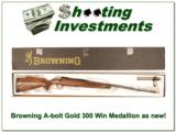 Browning A-bolt Gold Medallion 300 Win new condition! - 1 of 4