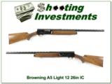 Browning A5 Light 12 72 Belgium 26in IC VR! - 1 of 4