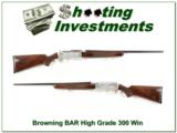 Browning BAR 300 High Grade III 1979 unfired! - 1 of 4