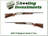 Browning BAR 74 Belgium Double Signed Grade 4 7mm - 1 of 4