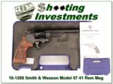 Smith & Wesson 57-6 41 Magnum in case! - 1 of 4