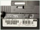Glock 27 40 S&W 4 magazines laser site grip in case - 3 of 3
