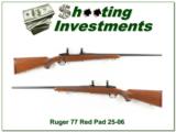Ruger 77 25-06 earler Red Pad! - 1 of 4