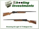Browning A5 Light 12 73 Belgium VR Exc Cond! - 1 of 4
