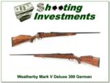 Weathebry Mark V Deluxe German 300 nice wood, Exc Cond! - 1 of 4